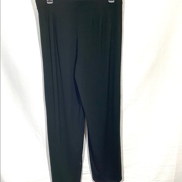 J Jill Black Pants Black Wearever Collection Size S Petite NWT Split Hem Detail - Picture 3 of 8